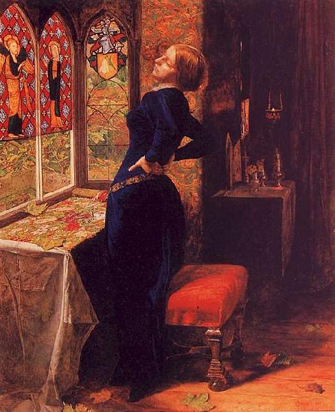 Sir John Everett Millais Mariana China oil painting art